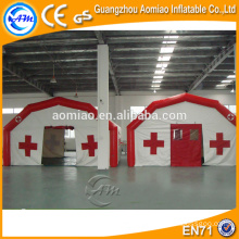 Hot sale tent with inflatable bottom, inflatable air medical tent camping